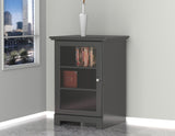 Pinnacle 1-Door Audio Tower 101706 from Nexera - Black