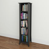 Tuxedo Bookcase 200206 from Nexera, Black