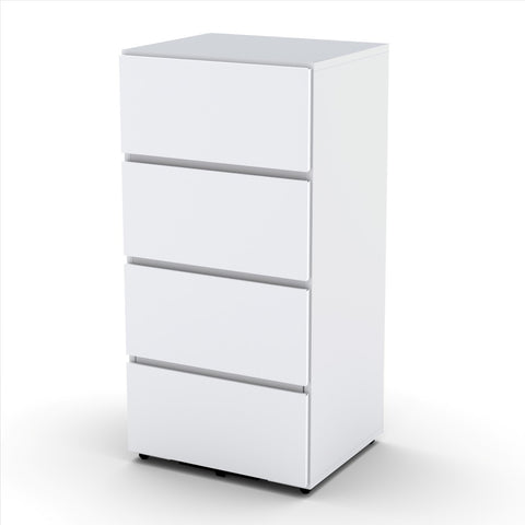 Nexera 3-Drawer Filing Cabinet 220303, White