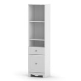Pixel 60-inch Bookcase Tower 314303 from Nexera, White
