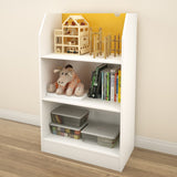 Taxi 332138 3-Shelf Bookcase from Nexera, White and Yellow