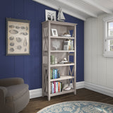 Bush KWB132WG-03 5 Shelf Bookcase