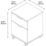Bush MCF116AN-03 2 Drawer Mobile Pedestal