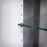 Bush MY16192-03 Aero Tall Library Storage Cabinet with Doors