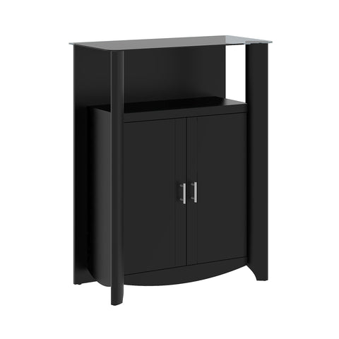 Bush MY16991-03 Aero Library Storage Cabinet with Doors