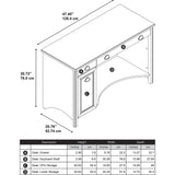 Bush WC53918-03 Stanford Computer Desk
