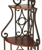 Butler Eovaldi Metal & Wood Corner Baker's Rack