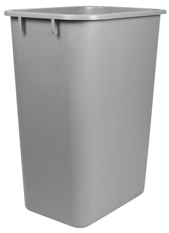 Large/Tall Waste Basket, Gray (Case of 4)