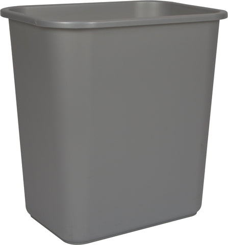 Medium Waste Basket, Gray (Case of 6)