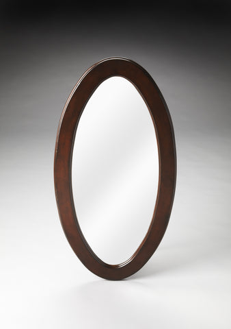 Butler Mozart Plantation Cherry Oval Mirror