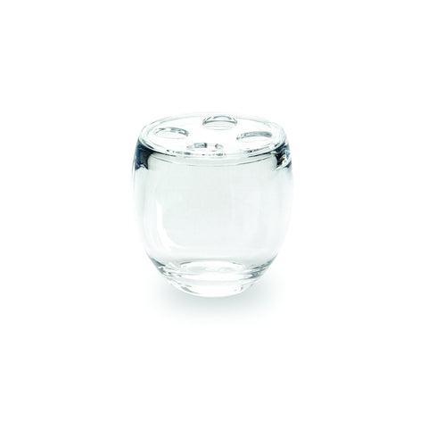Droplet Toothbrush Holder Clear