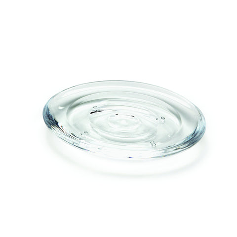 Droplet Soap Dish Clear
