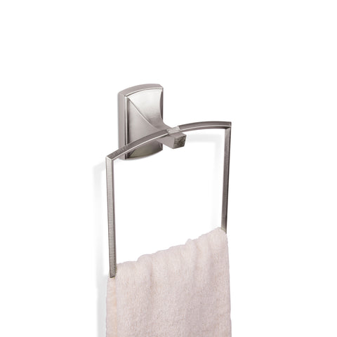Savoy Towel Ring Nickel