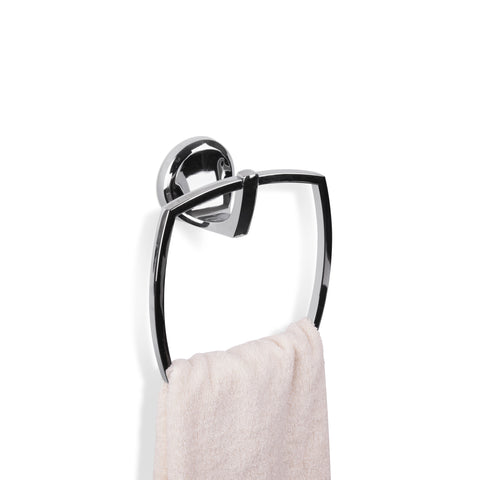 Swoop Towel Ring Chrome