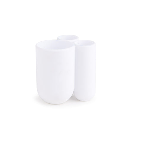 Touch Toothbrush Holder White