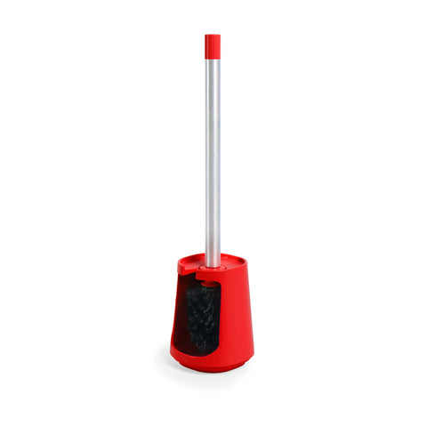 Step Toilet Brush Red