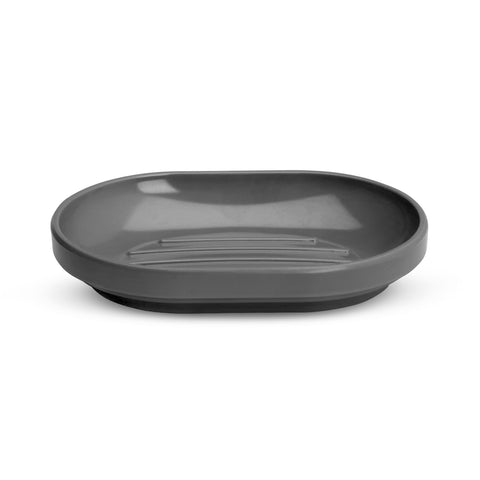 Step Soap Dish Charcoal