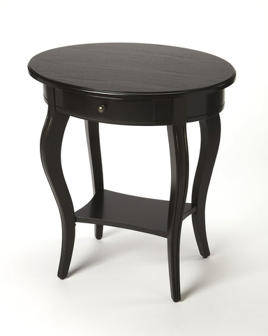 Butler Jeanette Brushed Sable Oval Accent Table