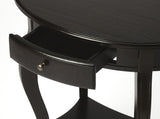 Butler Jeanette Brushed Sable Oval Accent Table