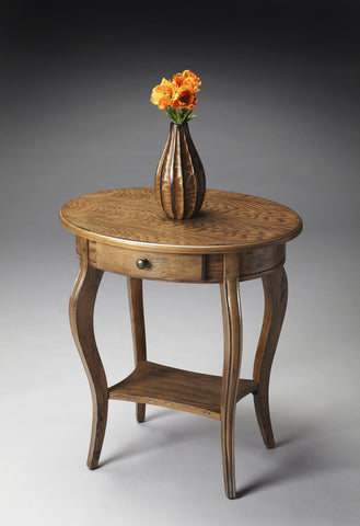 Butler Jeanette Praline Oval Accent Table