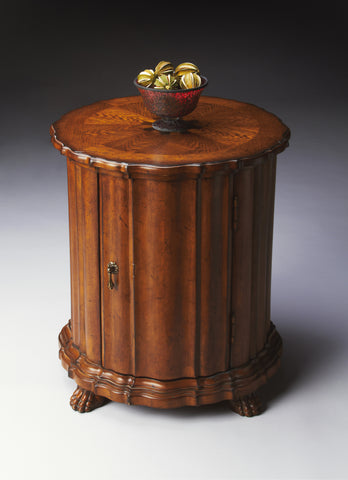 Butler Maxfield Vintage Oak Drum Table