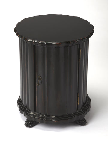 Butler Maxfield Plum Black Drum Table