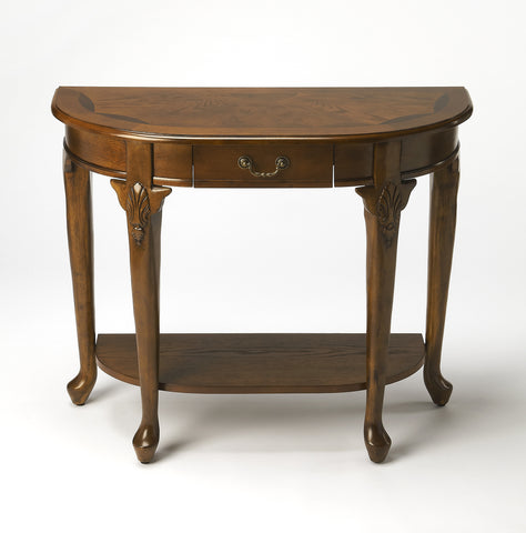 Butler Kimball Vintage Oak Console Table