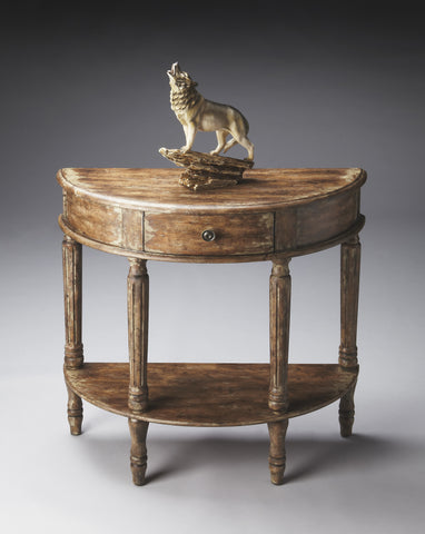 Butler Mozart River Walk Demilune Console Table