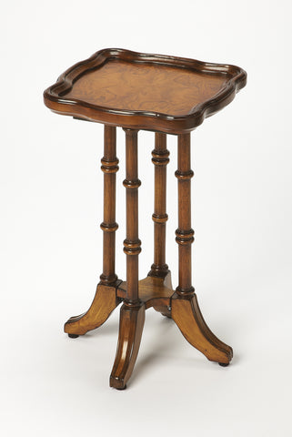 Butler Briscoe Olive Ash Burl Scatter Table