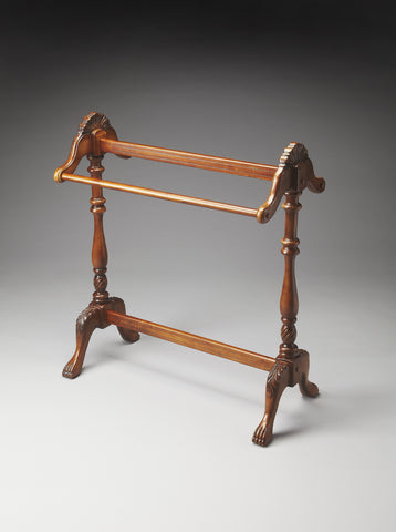 Butler Joanna Vintage Oak Blanket Stand