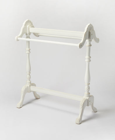 Butler Joanna Cottage White Blanket Stand