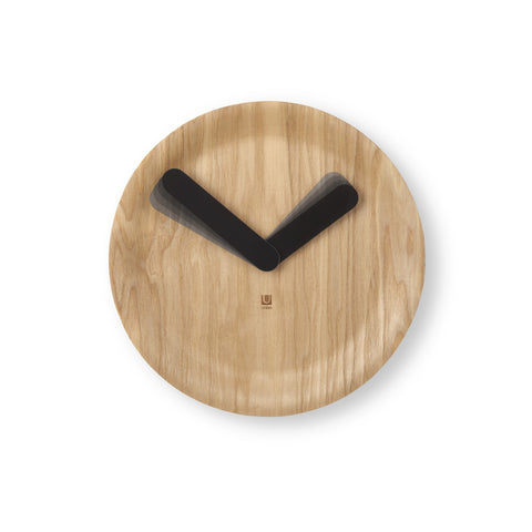 Timeflow Wall Clock 12In Natural