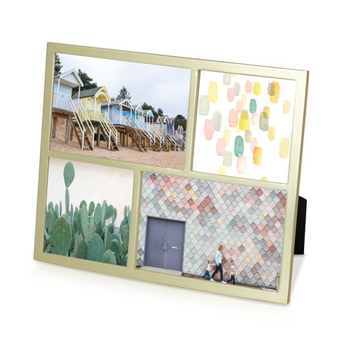 Senza Multi Photo Display Matte Brass