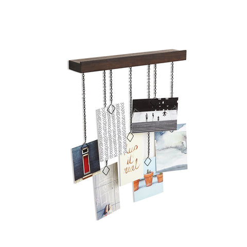 Cascade Photo Display Aged Walnut