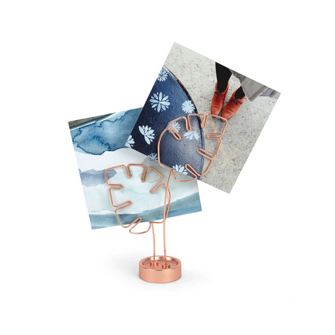 Leaflet Photo Holder Copper