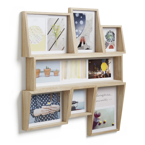 Edge Photo Display Multi Walnut Natural
