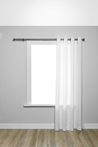 Elm Lined Panel 84X54 Winter White