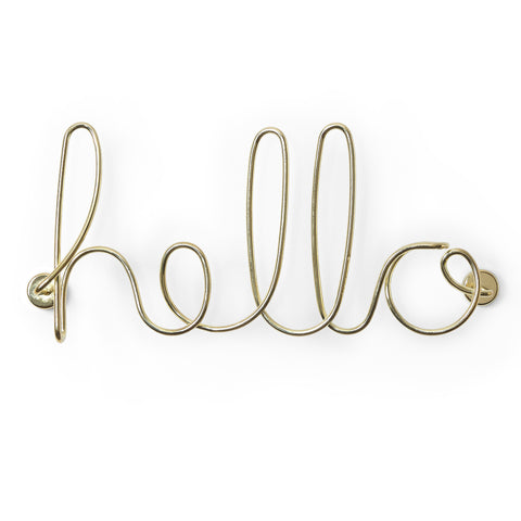 Wired Hello Brass