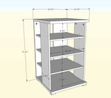 Nexera 101012 Jasper Audio Tower, Truffle