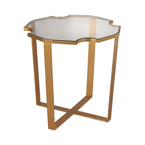 Cutout Top Side Table