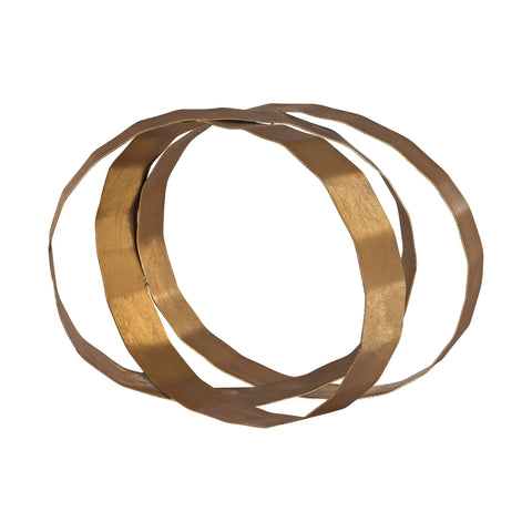 Asymmetric Ovals Table Top Sculpture