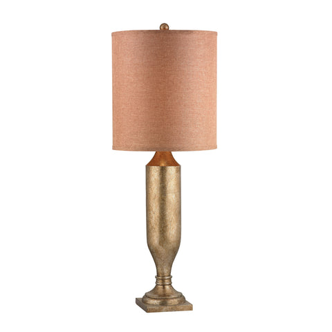 47" Trophy Antique Gold Leaf Table Lamp