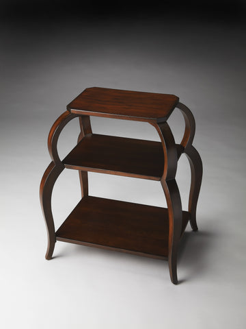 Butler Shelby Plantation Cherry Tiered Side Table