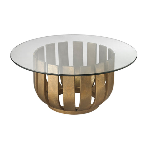 Gold Leaf Olympia Coffee Table