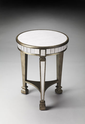 Butler Garbo Mirrored End Table