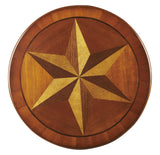 Butler Edenbridge Olive Ash Burl Inlaid Pedestal Table