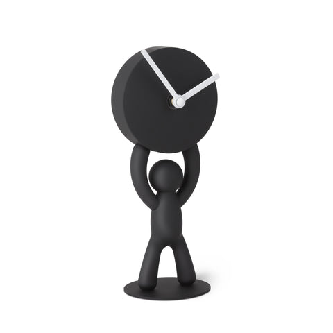 Buddy Desk Clock Black