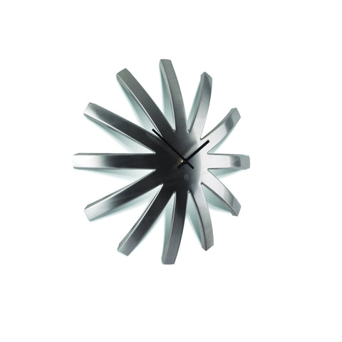 Burst Metal Clock 18In Nickel