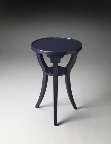 Butler Dalton Navy Round Accent Table