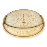 Butler Damosel Tuscan Cream Hand Painted Ladies Writing Desk